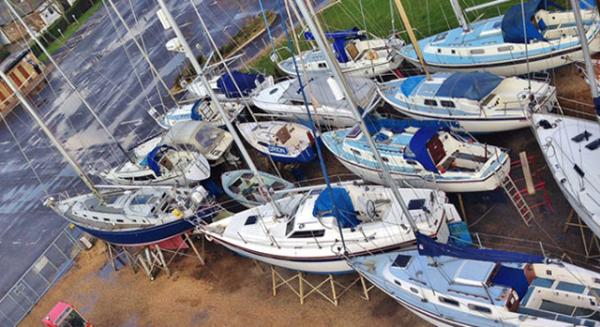 West Solent Boat Builders Winter Storage