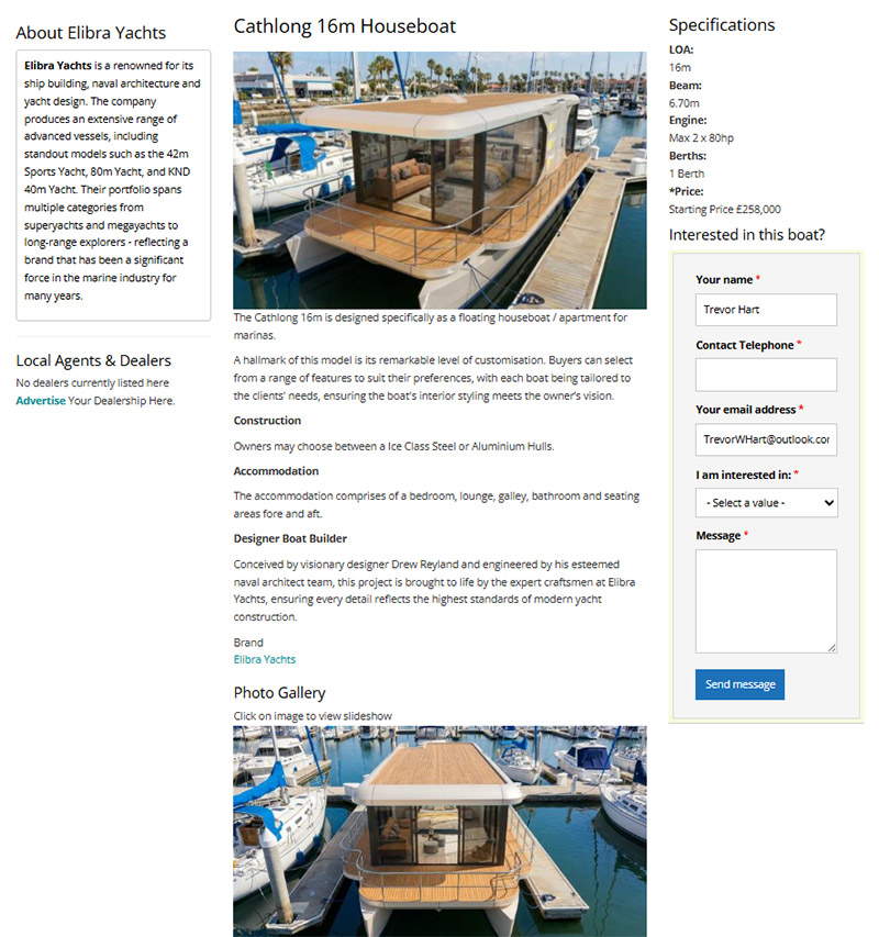 List Your Boats