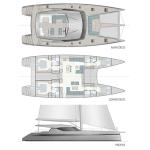 Catamaran Sailing Yacht 16m Plans