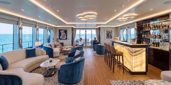 61m Catamaran Super Yacht Bar