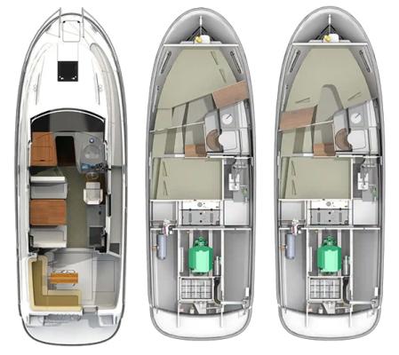 Nimbus 305 Drophead Layout