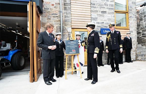 Royal Highness The Princess Royal Opens New Lifeboat Station