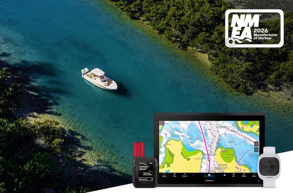Garmin earns multiple marine industry honours at IBEX 2026