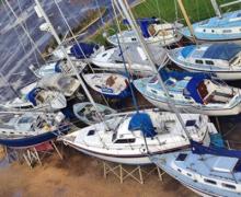 West Solent Boat Builders Winter Storage