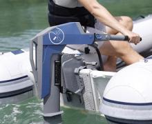 Momentum M10 10kW electric outboard 