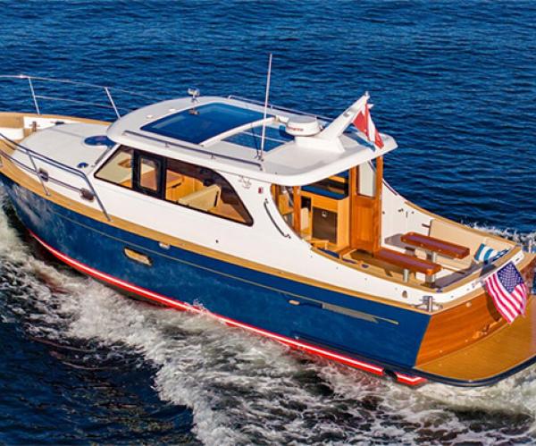 Cockwells’ First Duchy 35 Arrives in America