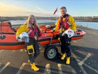 New RNLI volunteer joins mum
