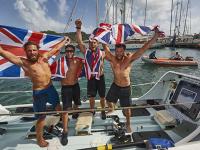 Record-breaking solo rowing challenge around Great Britain